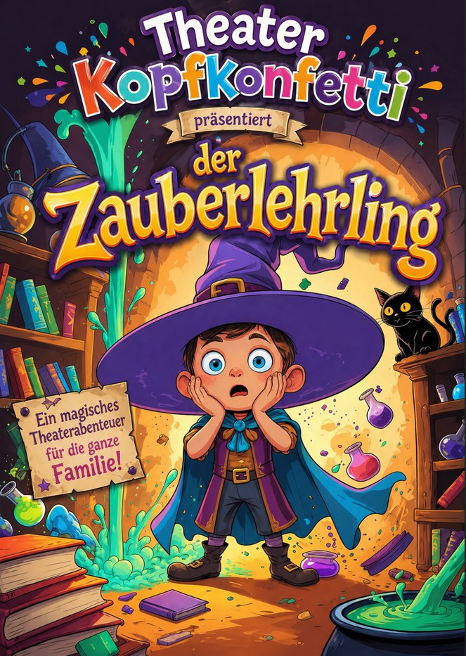Kindertheater: Der Zauberlehrling