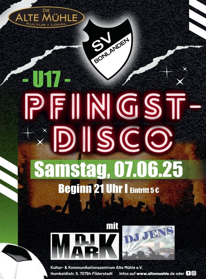 U17 Pfingst-Disco