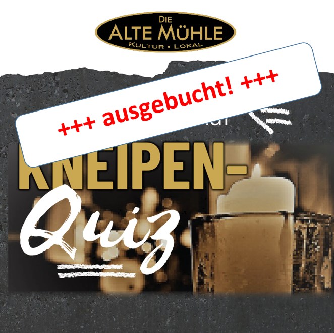 31. Kneipenquiz im KULTURlokal +++ ausgebucht! +++