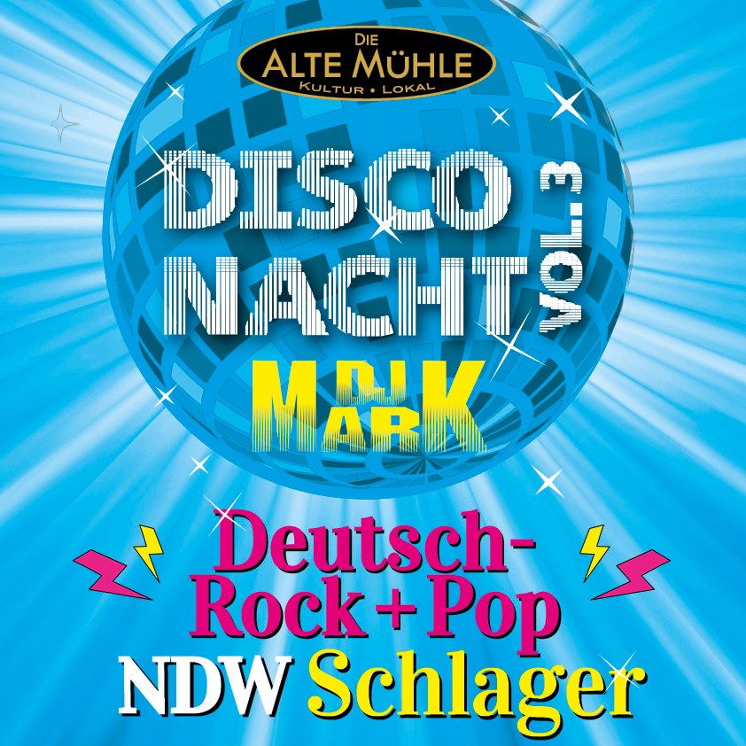 Disconacht - Schlager, Deutsch-Rock+Pop & NDW - Vol. 3