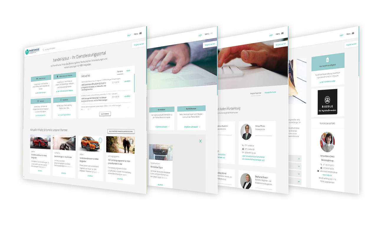 handelsverband baden württemberg website scout plattform