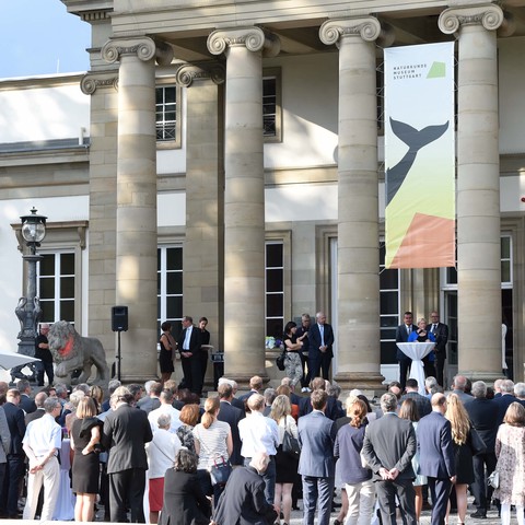 Vortrag, Schloss Rosenstein, Politisches Sommerfest, Handelsverband