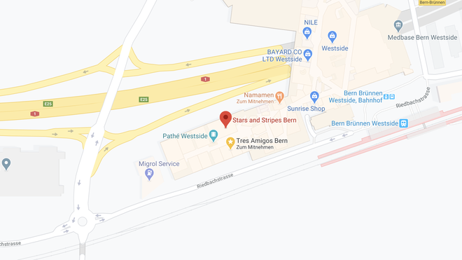 Anfahrt, Bern, Karte