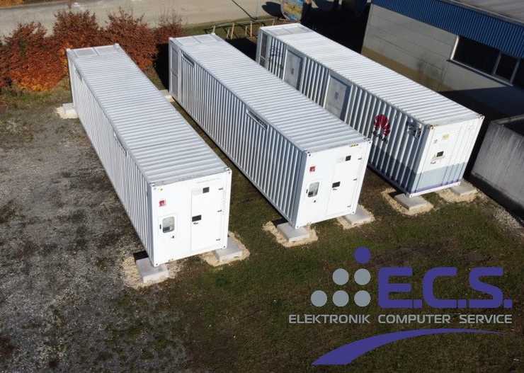 eingangsbereich ecs gmbh bildschirm treppe