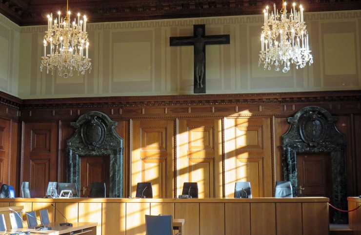 Gerichtssaal Reichparteitagsgelände Nürnberg