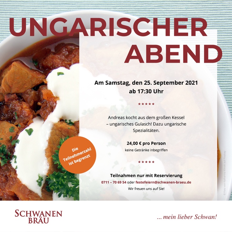 Gulasch, Event