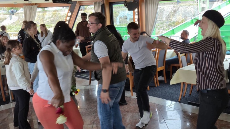 Mr. Wash Köln Zollstock macht einen Ausflug auf dem Rhein