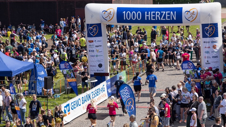 Zieleinlauf Mr. Wash Team Herz-Kreislauf 2024