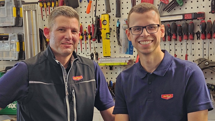 Techniker bei Mr. Wash