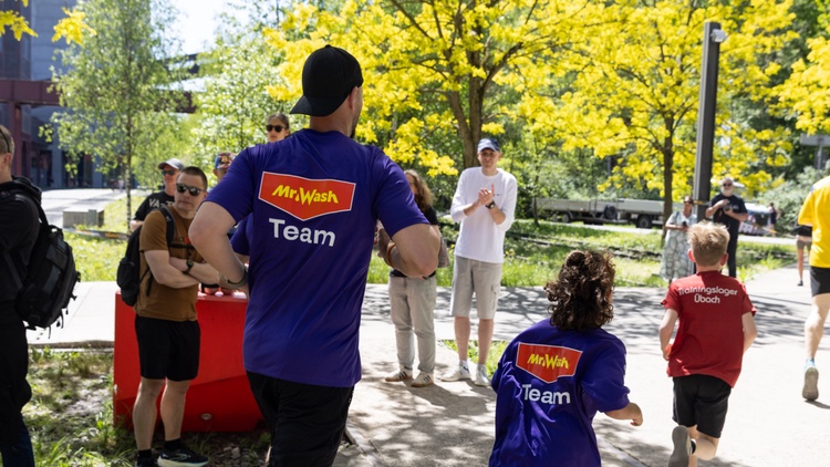 Team Mr. Wash beim Herz-Kreislauf 2026