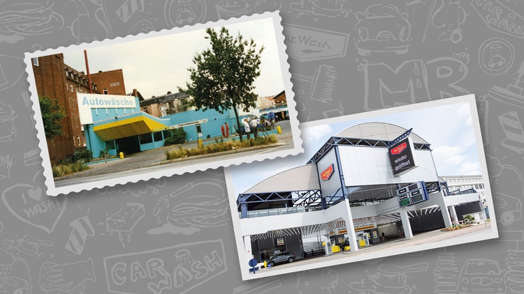 Mr. Wash in Hamburg damals und heute