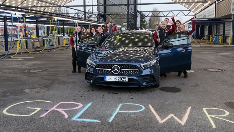 Frauentag bei Mr. Wash in Krefeld
