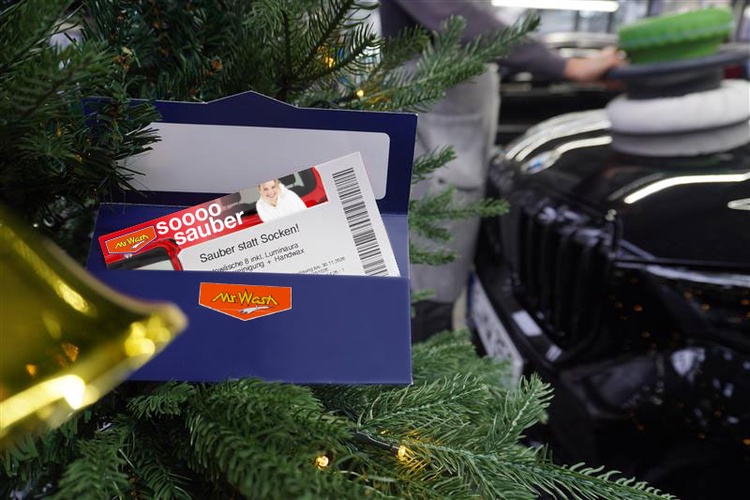 Last-Minute-Geschenk bei Mr. Wash