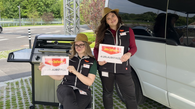 Die Gewinnerinnen des Urlaubs-Toto aus Heidelberg