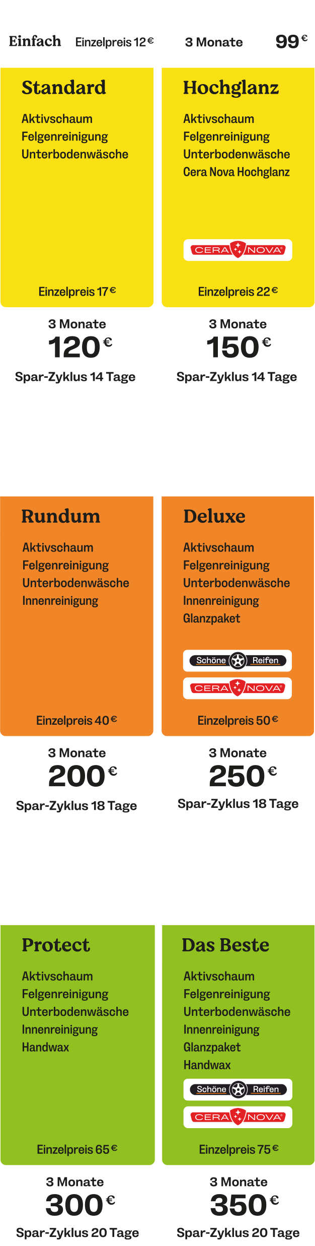 3 Monate Preis Flatrate