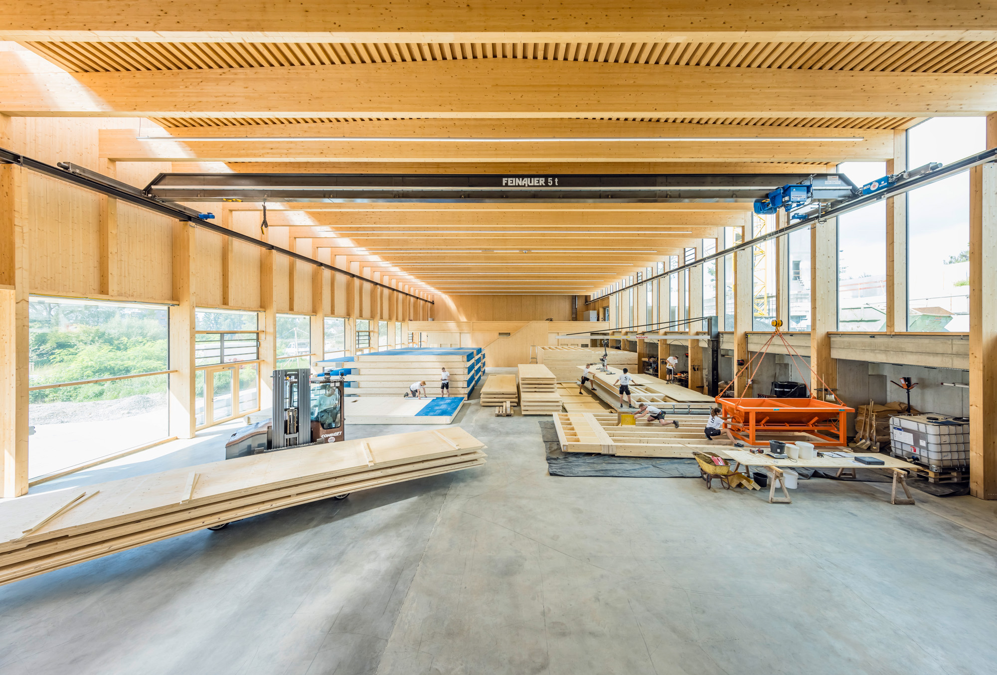 Erweiterungsbauten auf begrenztem Platz