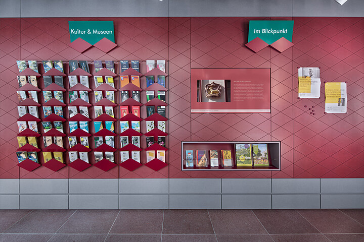 Showroom, Bürgerberatung, rot