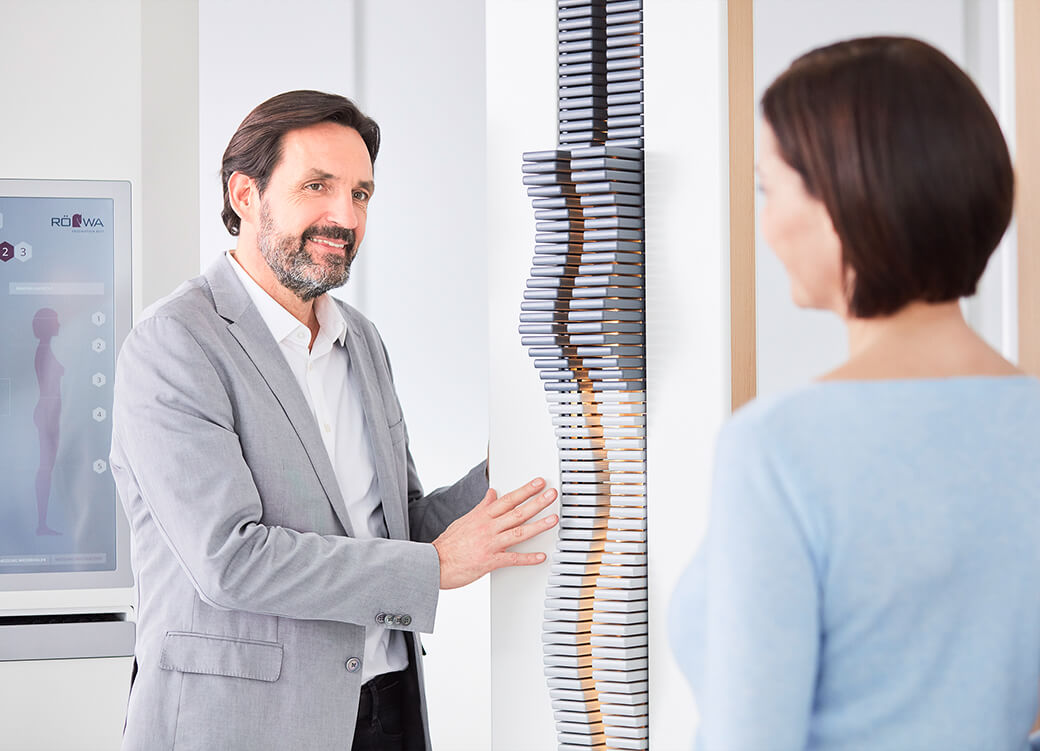 Die intuitive Software ermöglicht dem Verkaufspersonal eine individuelle Beratung und Produktkonfiguration